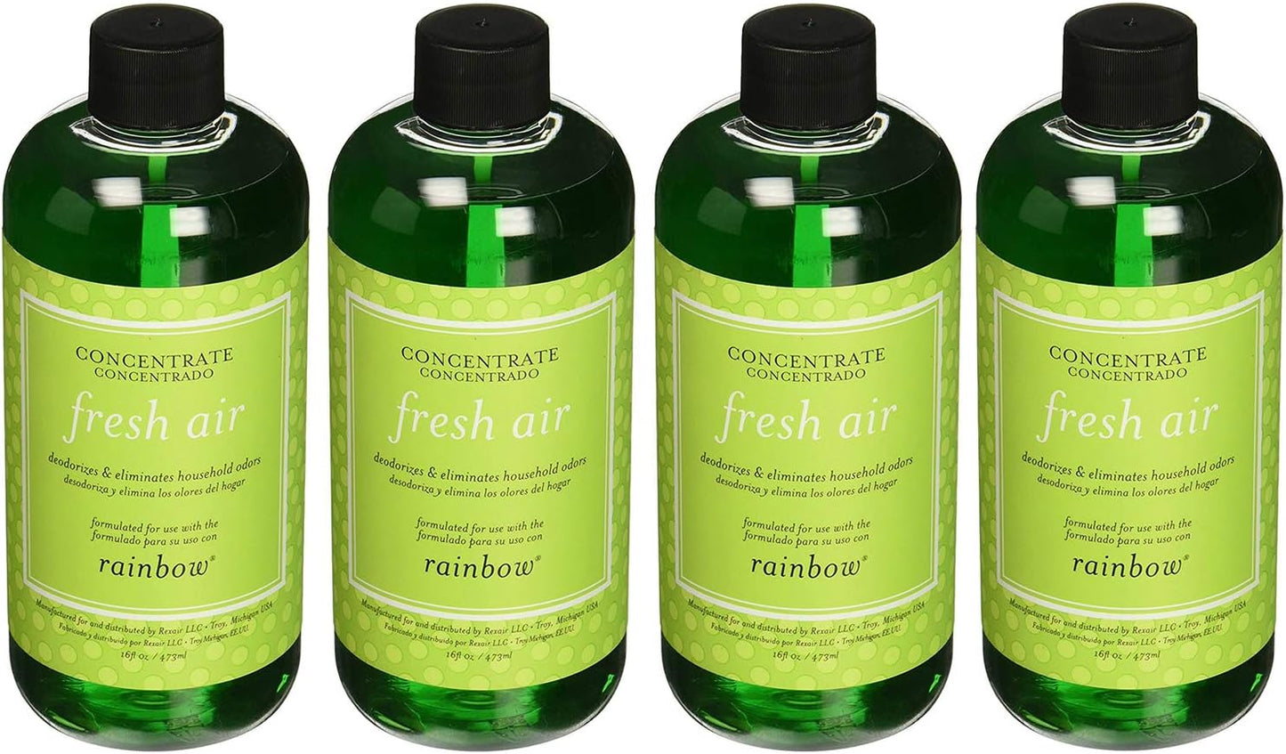 Rainbow Fresh Air Concentrate Solution 16 oz X 4 BOTTLES GENUINE RAINBOW PRODUCT 4 PACK