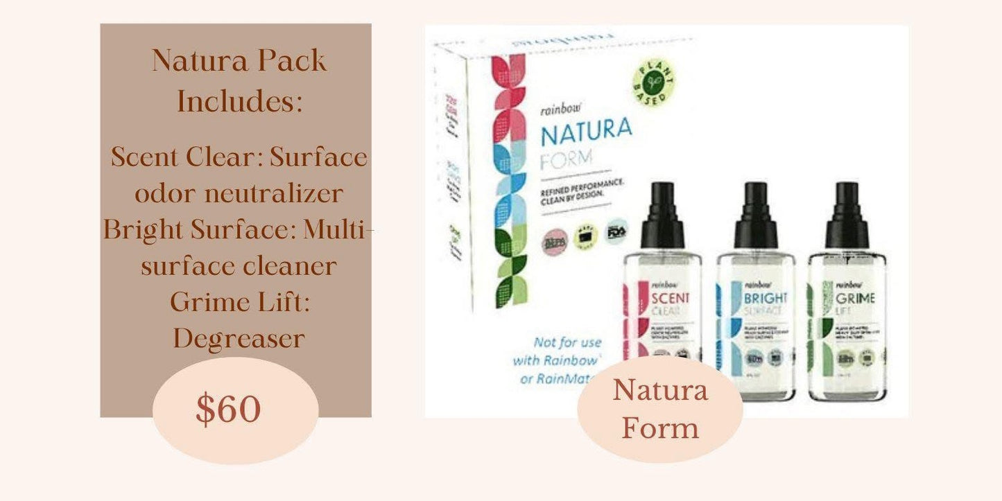 Rainbow Natura Form 3 pack GENUINE RAINBOW PRODUCT