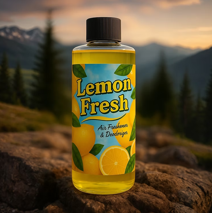 Water Vacuum Lemon Fresh Deodorizer 16oz bottle