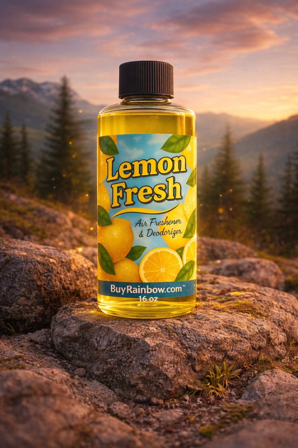 Water Vacuum Lemon Fresh Deodorizer 16oz bottle